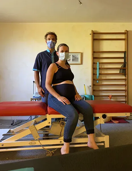 osteopathie sur femme enceinte